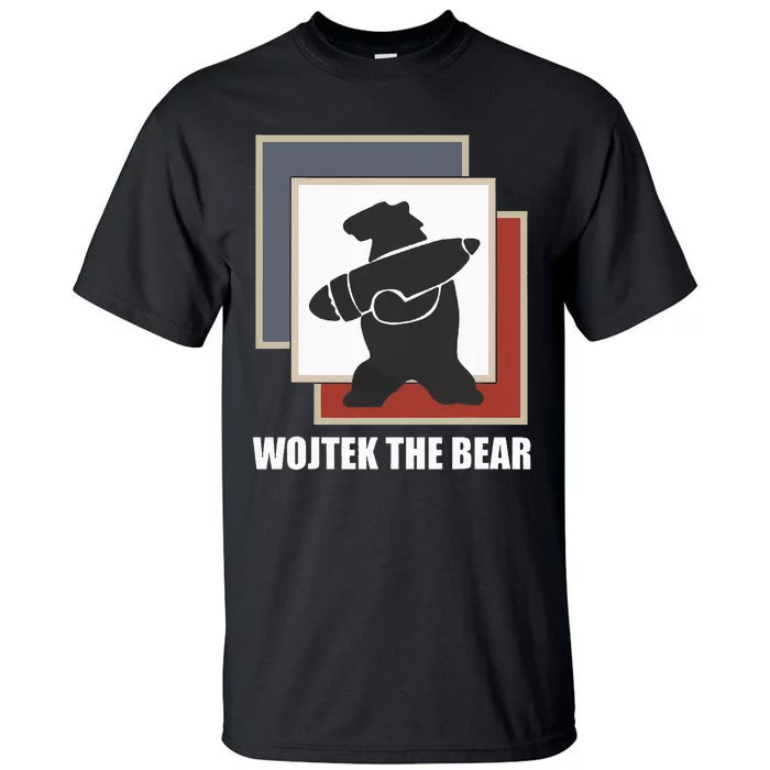 The Bear Wojtek Polish Bear Tall T-Shirt