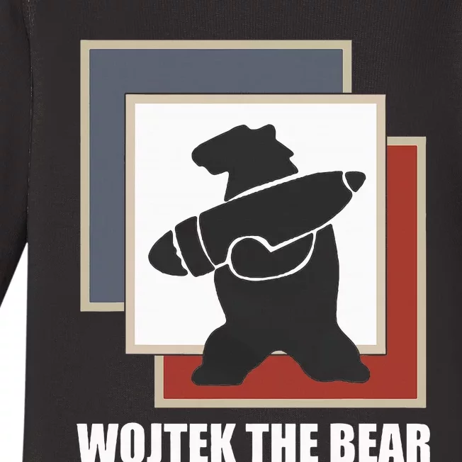 The Bear Wojtek Polish Bear Baby Long Sleeve Bodysuit