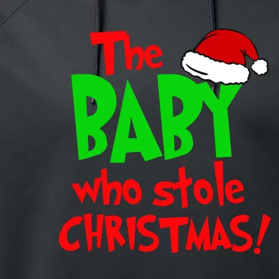 The Baby Who Stole Christmas Performance Fleece Hoodie