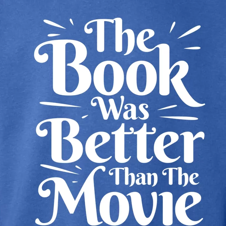 The Book Was Better Than The Movie Booklover Cute Gift Toddler Hoodie