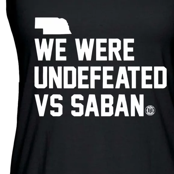 Triple B We Were Undefeated Vs Saban Ladies Essential Flowy Tank