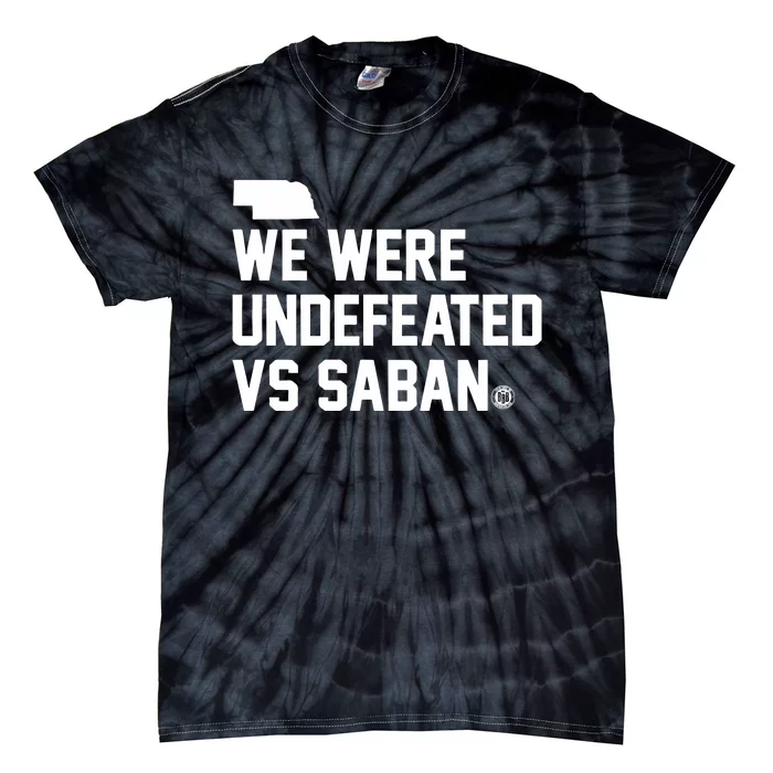 Triple B We Were Undefeated Vs Saban Tie-Dye T-Shirt