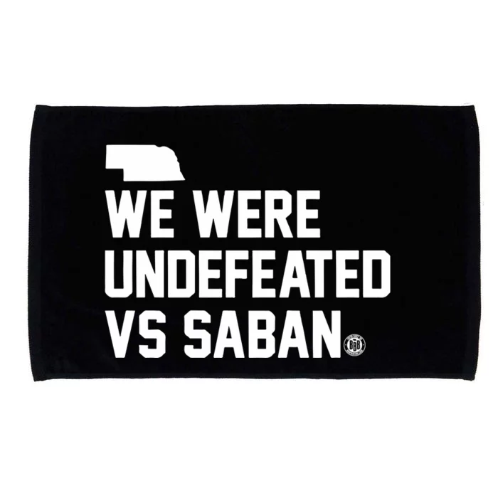 Triple B We Were Undefeated Vs Saban Microfiber Hand Towel