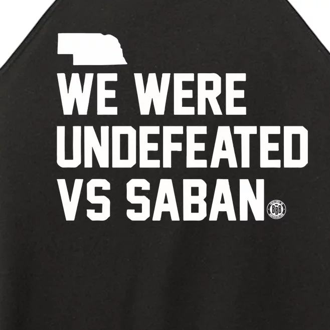 Triple B We Were Undefeated Vs Saban Women’s Perfect Tri Rocker Tank