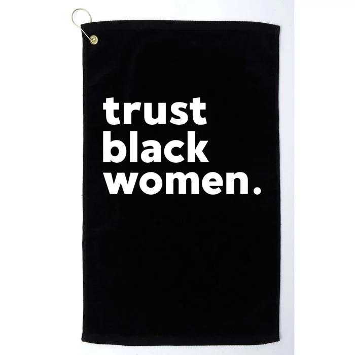 Trust Black Women Platinum Collection Golf Towel