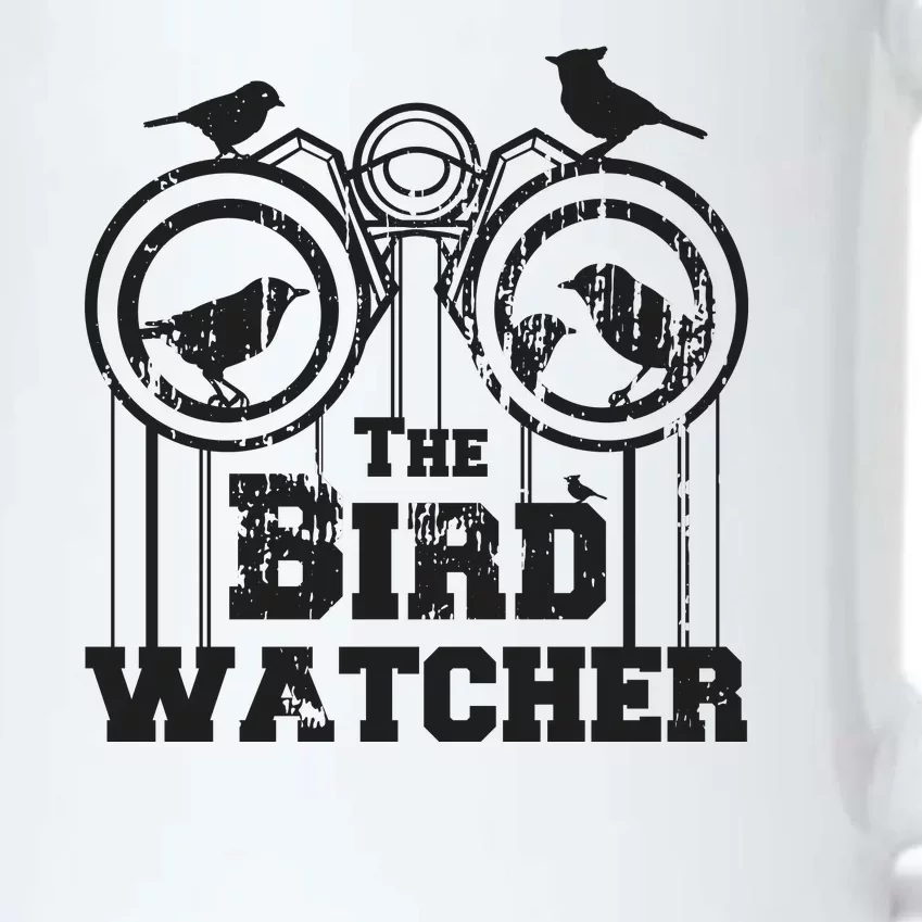 The Bird Watcher Black Color Changing Mug