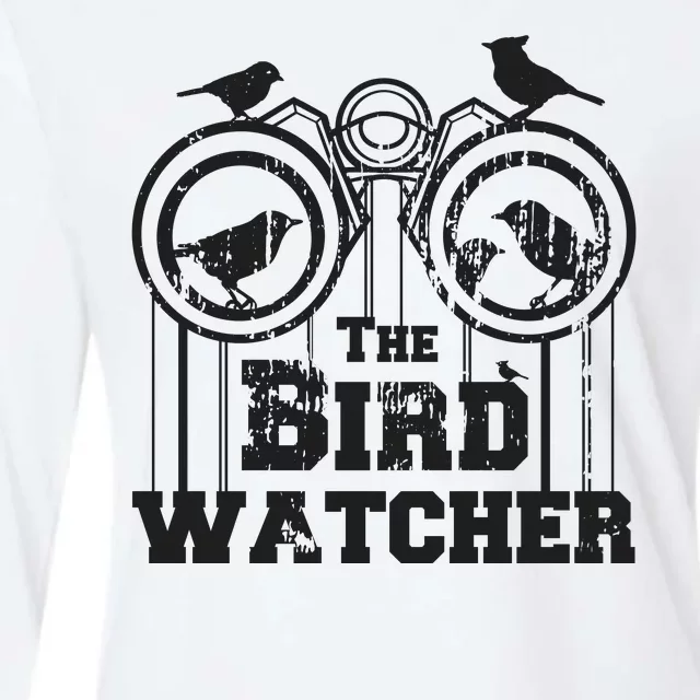 The Bird Watcher Womens Cotton Relaxed Long Sleeve T-Shirt