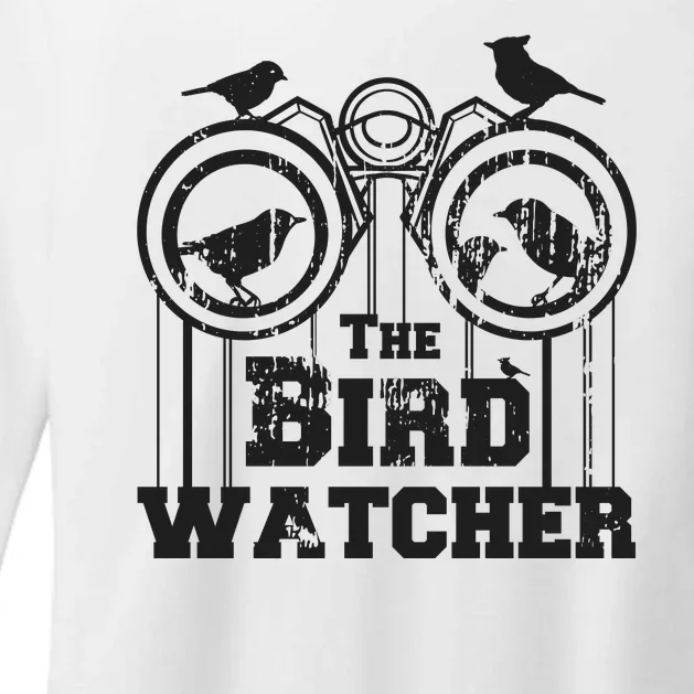 The Bird Watcher Womens CVC Long Sleeve Shirt