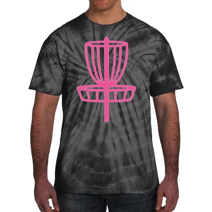 Think Before You Throw Fun Disc Golf Sign Tie-Dye T-Shirt