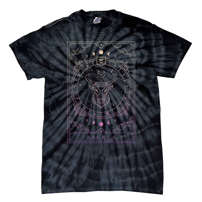 Taurus Birthday Zodiac Sign Astrology Taurus Tie-Dye T-Shirt