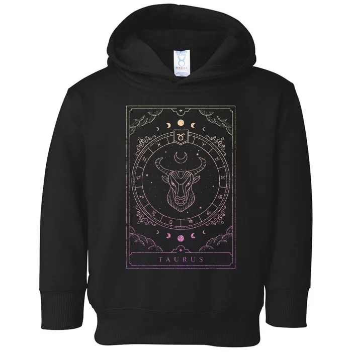 Taurus Birthday Zodiac Sign Astrology Taurus Toddler Hoodie