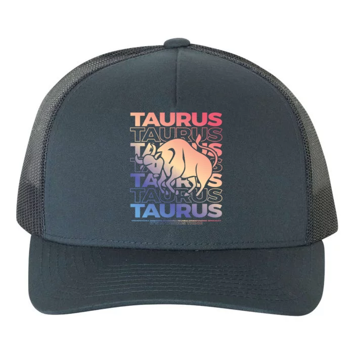 Taurus Bull Zodiac Esoteric Astrology Gift Yupoong Adult 5-Panel Trucker Hat