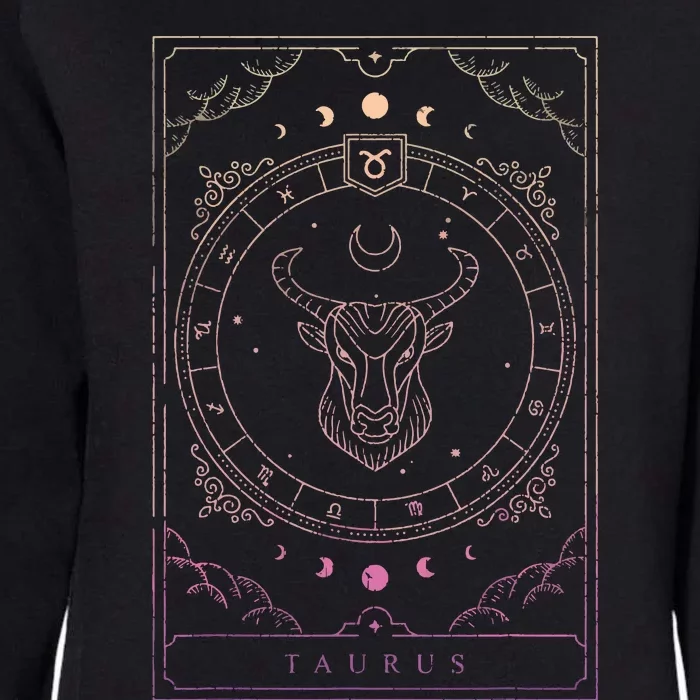 Taurus Birthday Zodiac Sign Astrology Taurus Womens California Wash Sweatshirt