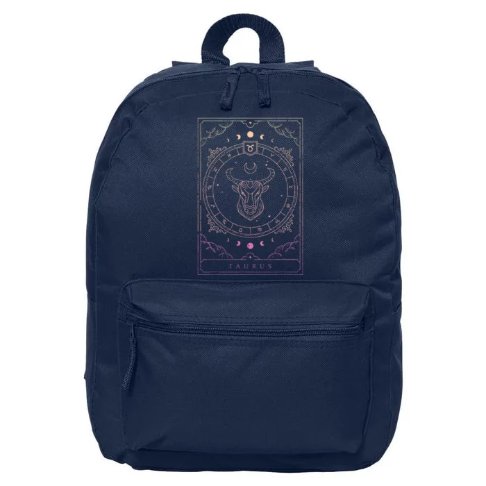 Taurus Birthday Zodiac Sign Astrology Taurus 16 in Basic Backpack