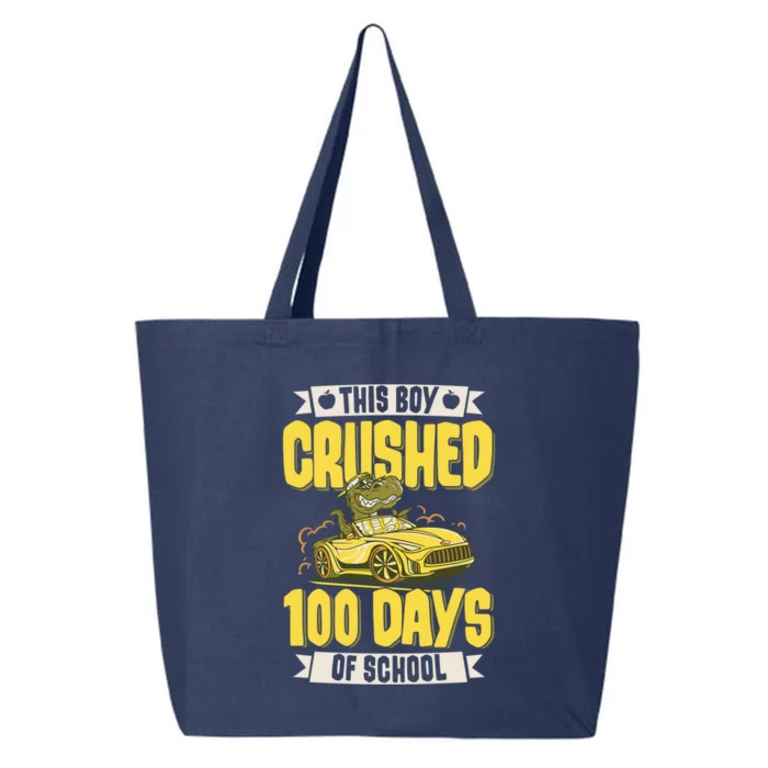 This Crushed 100 Days Of School Kindergarten Saying Gift 25L Jumbo Tote