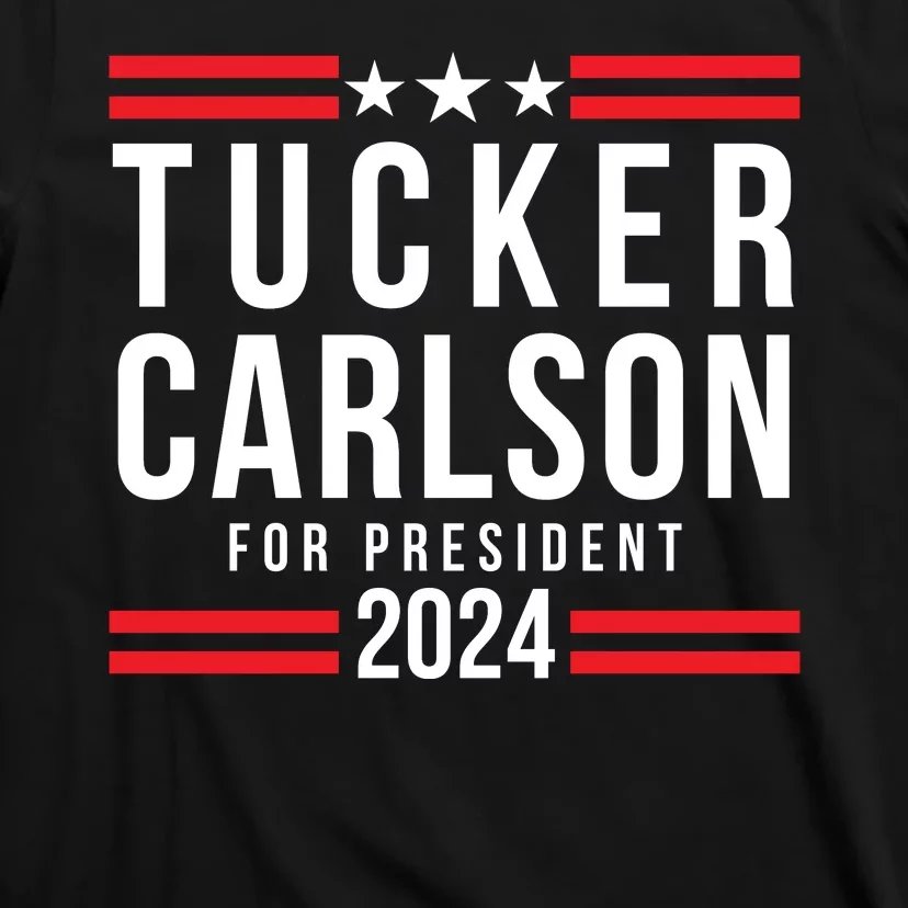 Tucker Carlson 2024 President Elect Tucker Carlson 24 T-Shirt