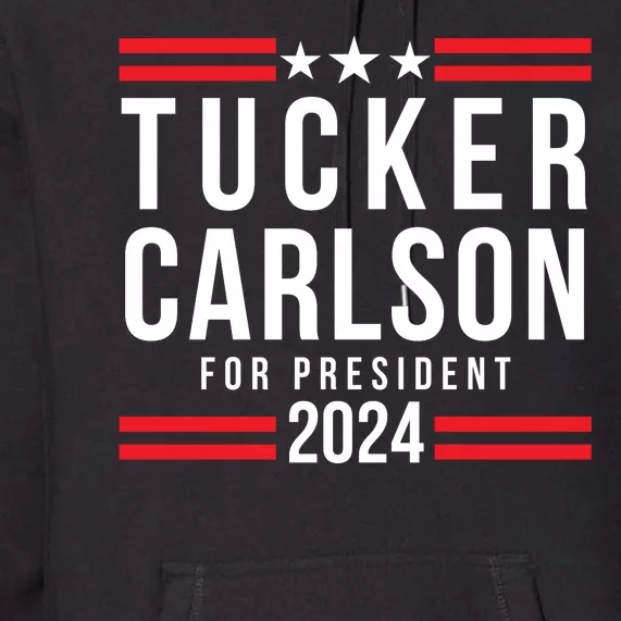 Tucker Carlson 2024 President Elect Tucker Carlson 24 Premium Hoodie