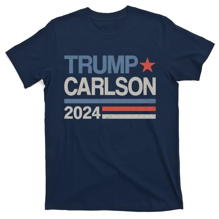 Trump Carlson 2024 Pro America T-Shirt