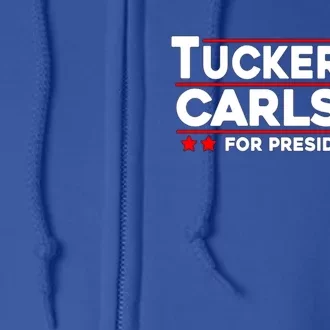 Tucker Carlson 2024 For President Full Zip Hoodie