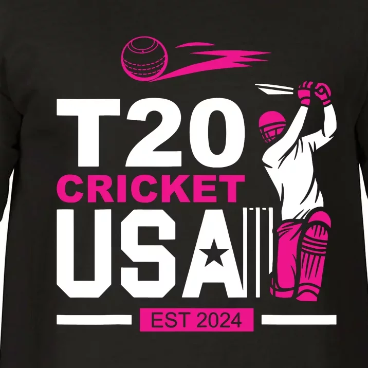 T20 Cricket 2024 Usa Cricket Fans Comfort Colors T-Shirt