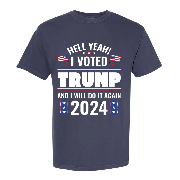 Trump Campaign 2024 Garment-Dyed Heavyweight T-Shirt