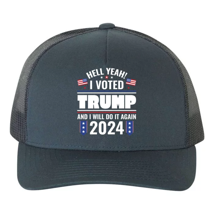 Trump Campaign 2024 Yupoong Adult 5-Panel Trucker Hat