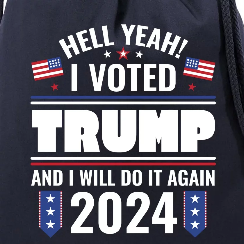 Trump Campaign 2024 Drawstring Bag