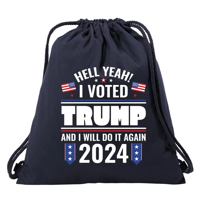 Trump Campaign 2024 Drawstring Bag