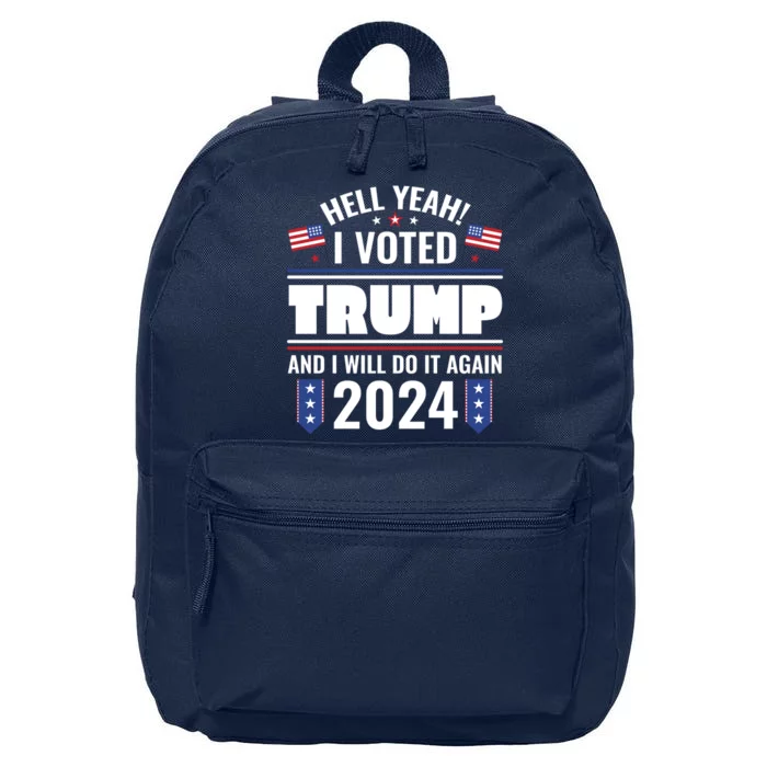 Trump Campaign 2024 16 in Basic Backpack