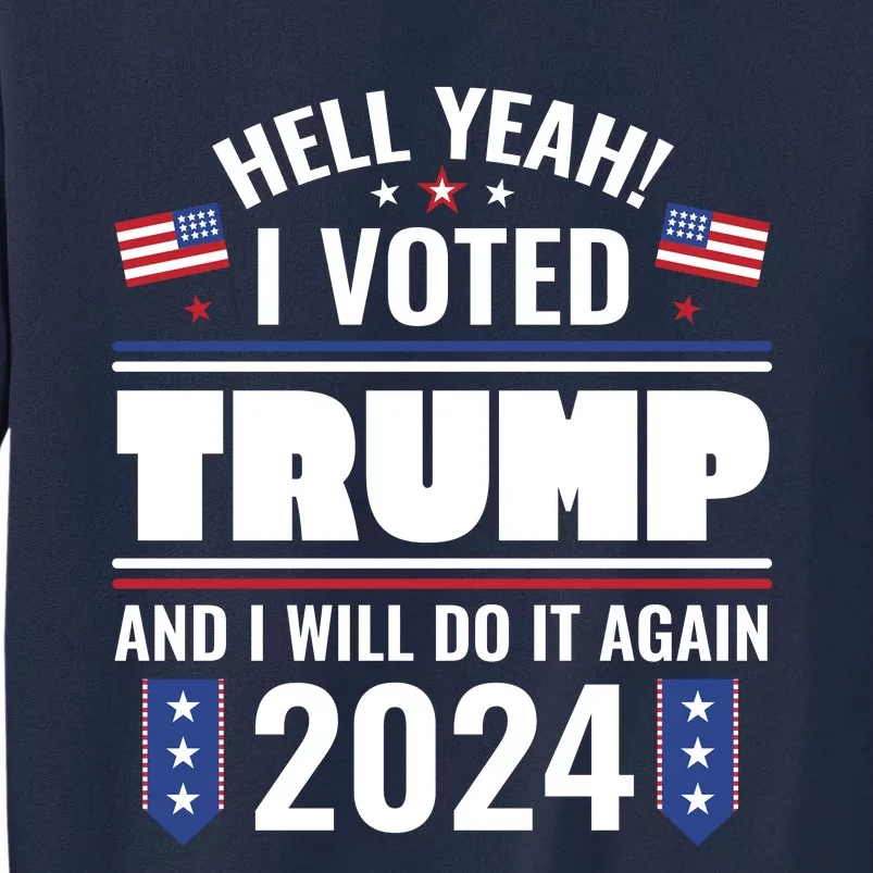 Trump Campaign 2024 Tall Sweatshirt