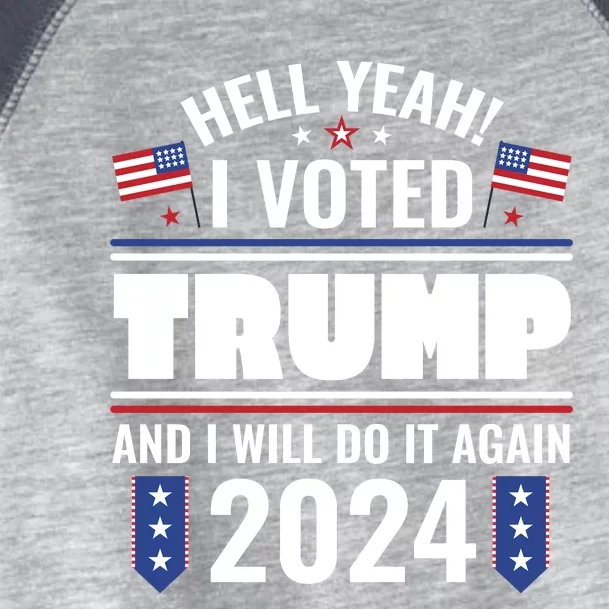 Trump Campaign 2024 Toddler Fine Jersey T-Shirt