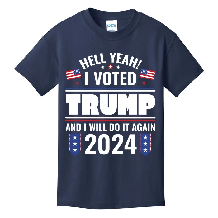 Trump Campaign 2024 Kids T-Shirt