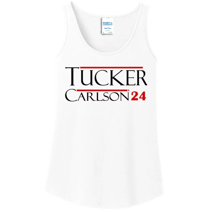 Tucker Carlson 2024 Ladies Essential Tank