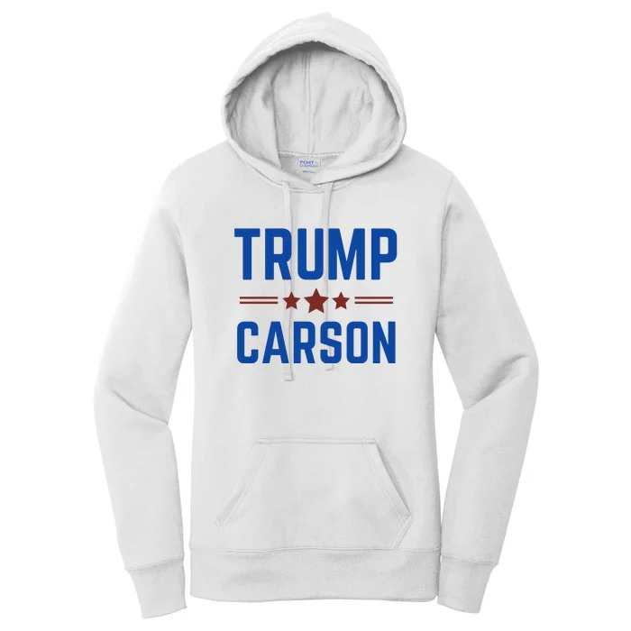 Trump Carson 2024 Women's Pullover Hoodie