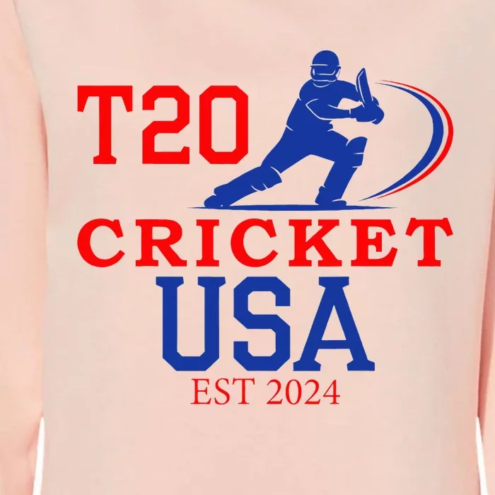 T20 Cricket 2024 Usa Womens California Wash Sweatshirt