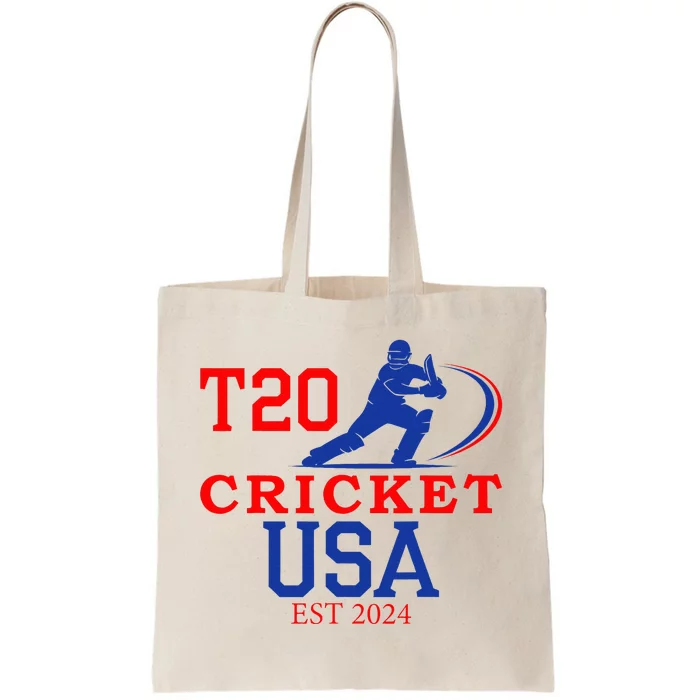 T20 Cricket 2024 Usa Tote Bag