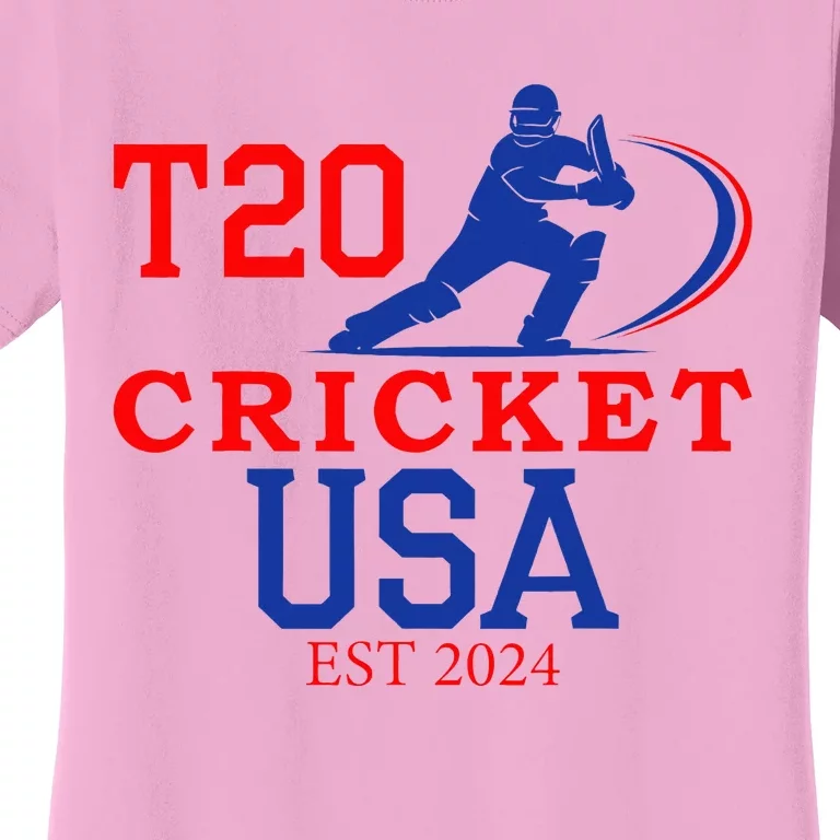 T20 Cricket 2024 Usa Women's T-Shirt