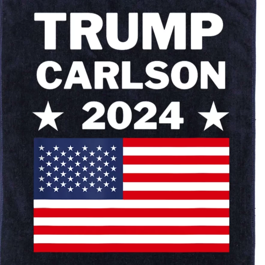 Trump Carlson 2024 Pro America Platinum Collection Golf Towel