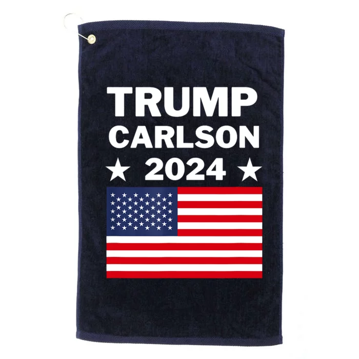 Trump Carlson 2024 Pro America Platinum Collection Golf Towel