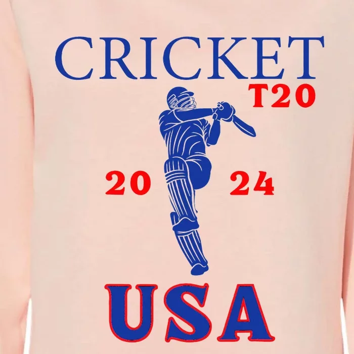 T20 Cricket 2024 Usa Womens California Wash Sweatshirt