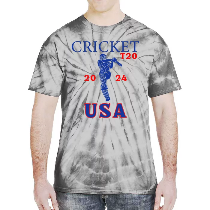 T20 Cricket 2024 Usa Tie-Dye T-Shirt