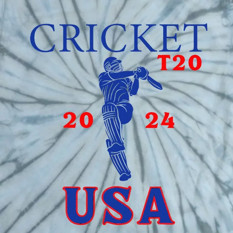 T20 Cricket 2024 Usa Tie-Dye T-Shirt