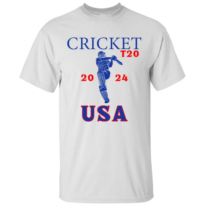 T20 Cricket 2024 Usa Tall T-Shirt