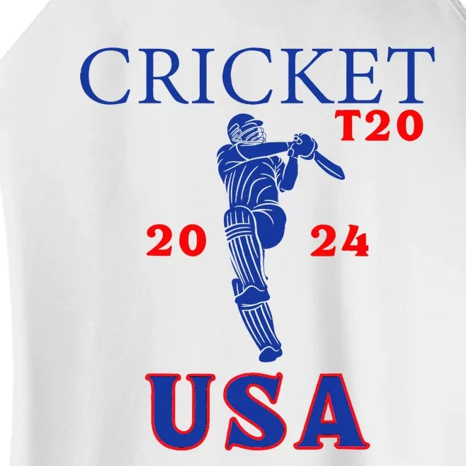 T20 Cricket 2024 Usa Women’s Perfect Tri Rocker Tank