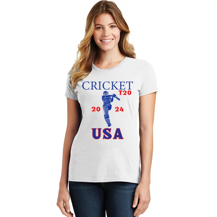 T20 Cricket 2024 Usa Women's T-Shirt