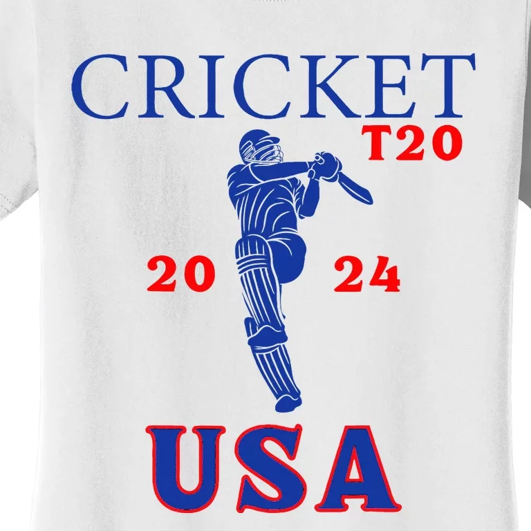 T20 Cricket 2024 Usa Women's T-Shirt