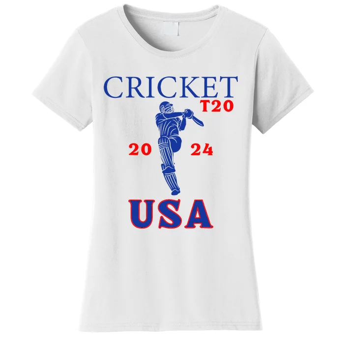 T20 Cricket 2024 Usa Women's T-Shirt