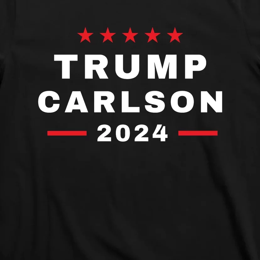 Trump Carlson 2024 President Election Pro America T-Shirt