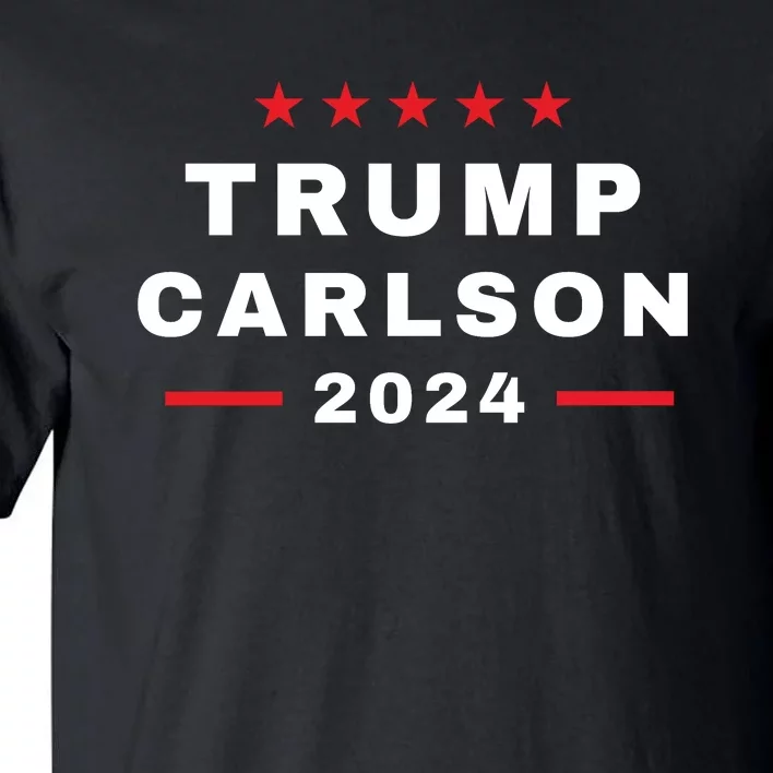 Trump Carlson 2024 President Election Pro America Tall T-Shirt