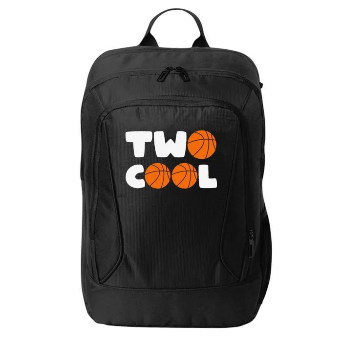 Two Cool 2nd Birthday Basketball Themed 2 Year Old City Backpack